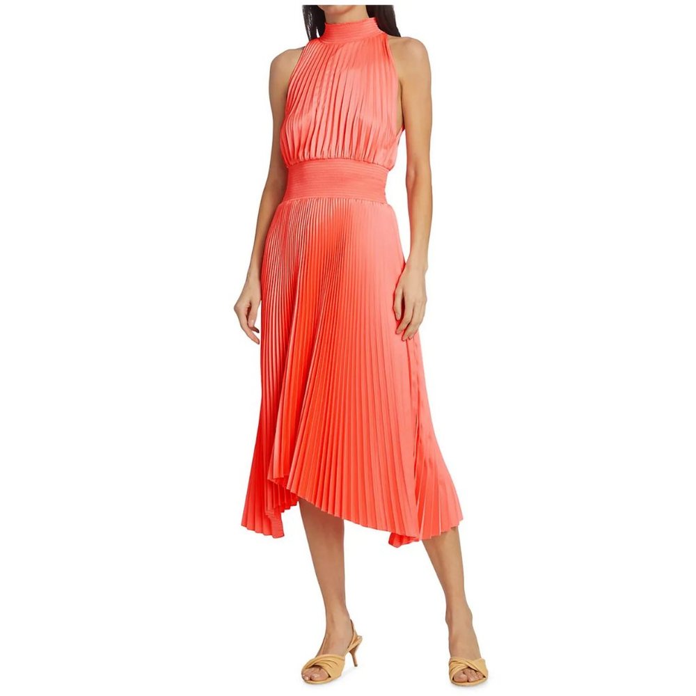 🎄 A.L.C. Renzo pleated dress